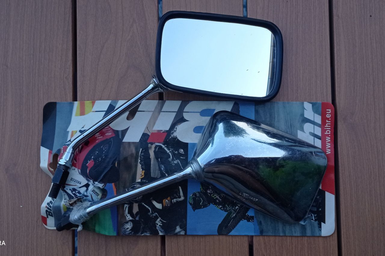 Rétroviseurs chromés Honda 