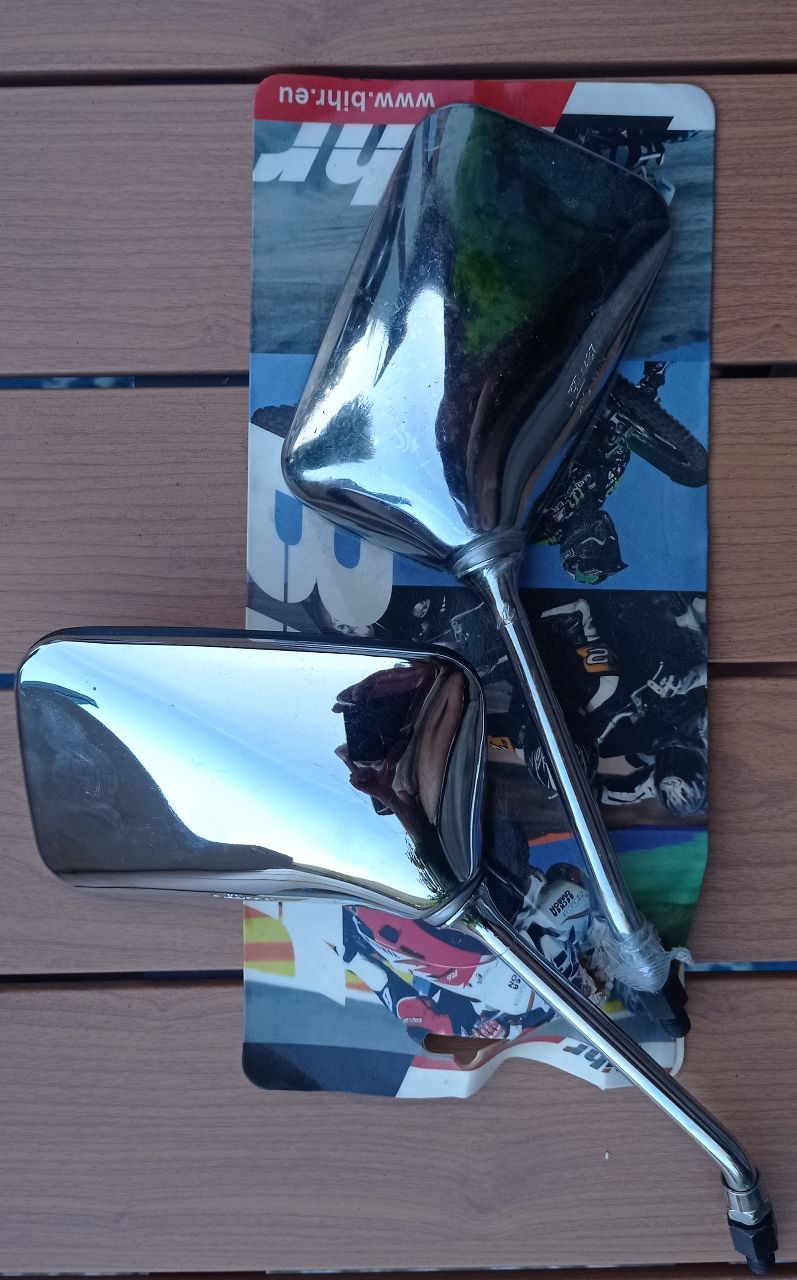 Rétroviseurs chromés Honda 