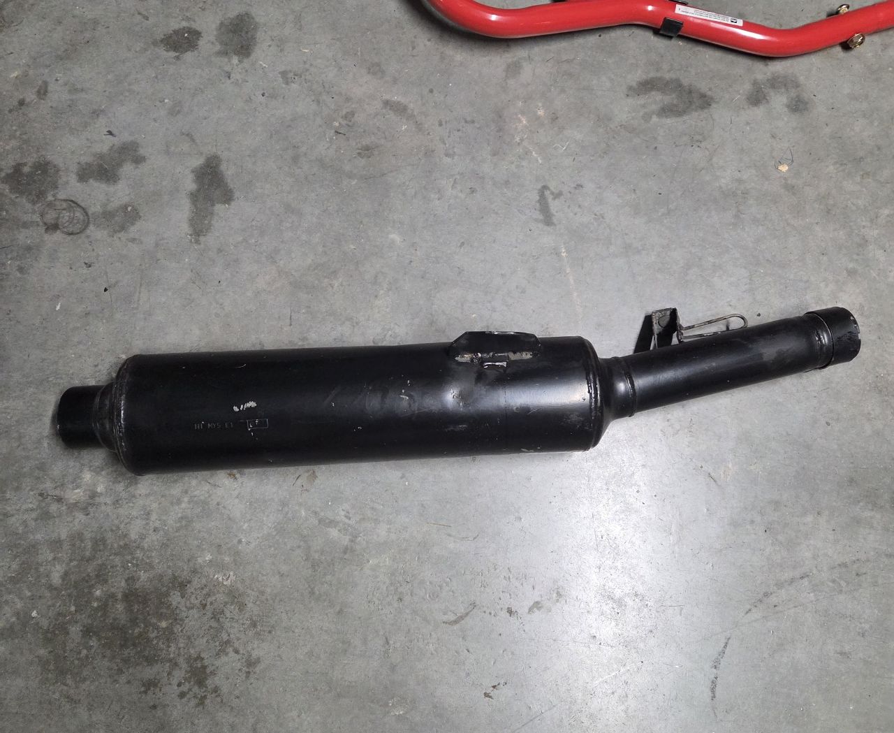 Échappement d'origine cb500