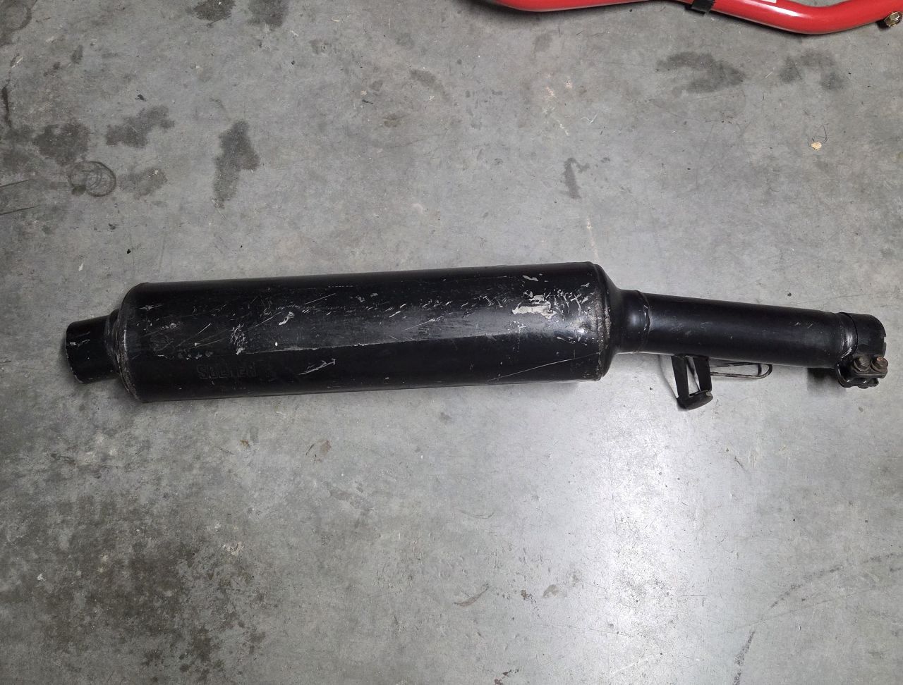 Échappement d'origine cb500