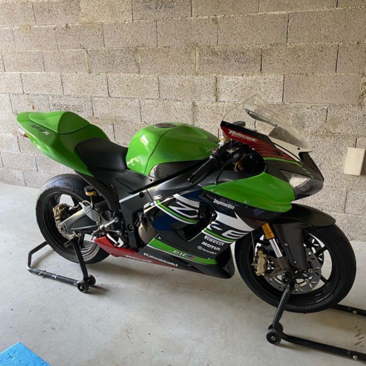 Zx6r piste