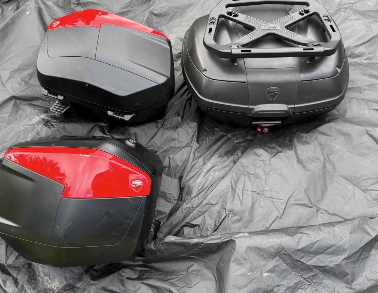 Top Case + Valises laterales Ducati Multistrada 