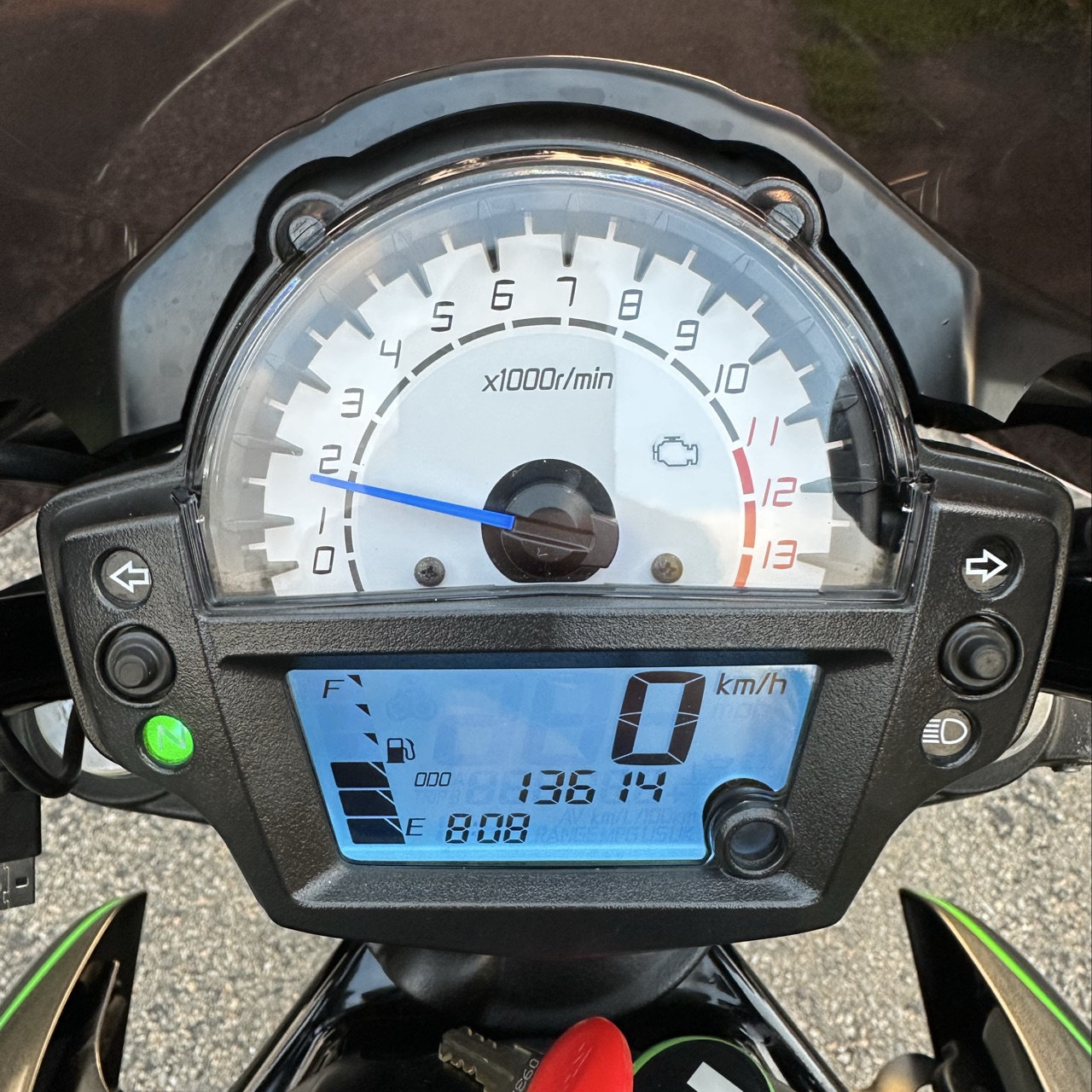 Kawasaki ER6n de 2016