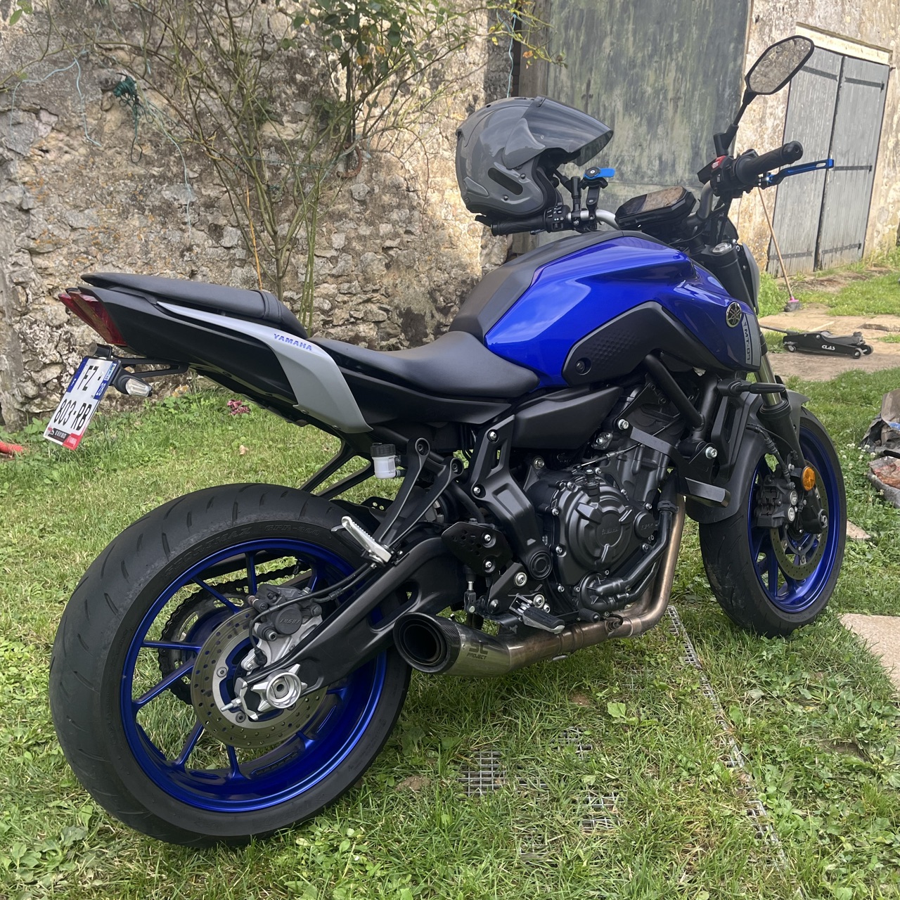 MT-07 2021 BRIDÉE A2