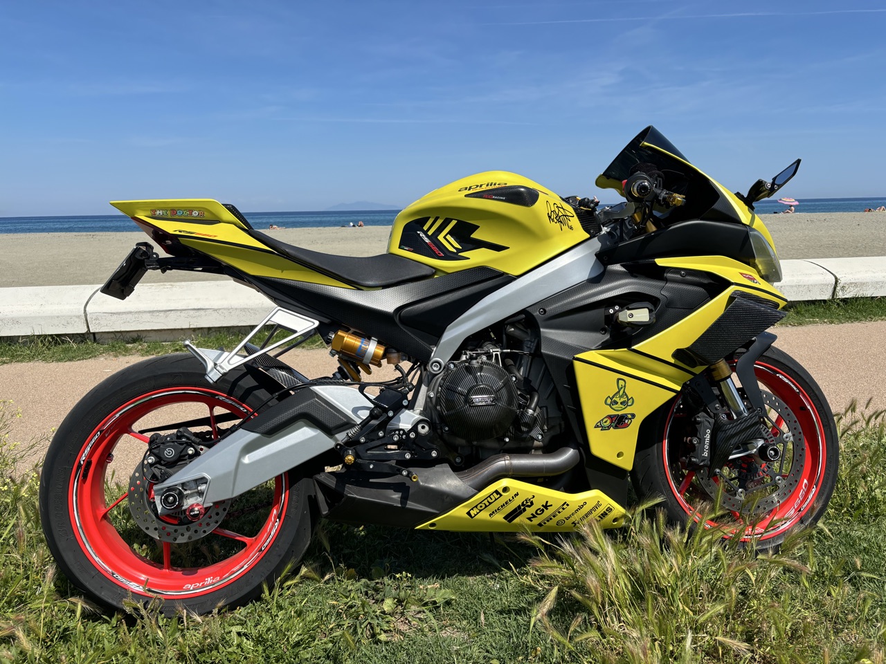 Aprilia Rs660 95ch acid gold 