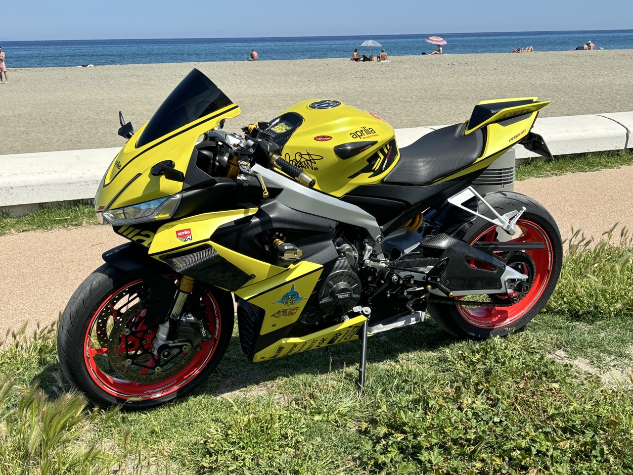 Aprilia Rs660 95ch acid gold 