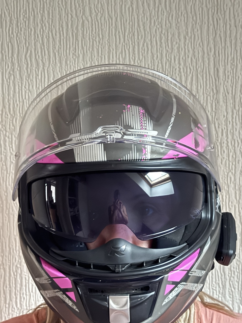 Casque Ls2 avec intercom 