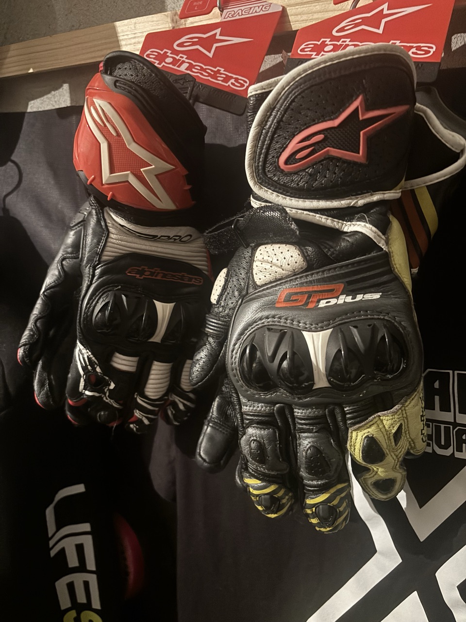 Gants Alpinestars GPpro ou GPplus