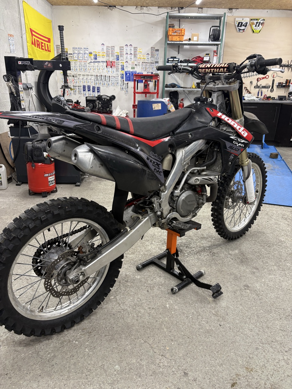 HONDA 450 CRF 2014