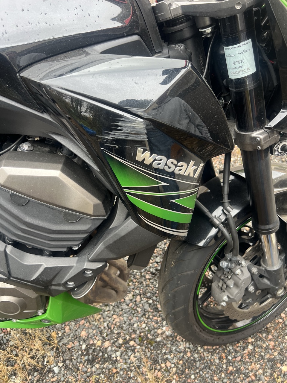 Vendre moto kawasaki Z800 