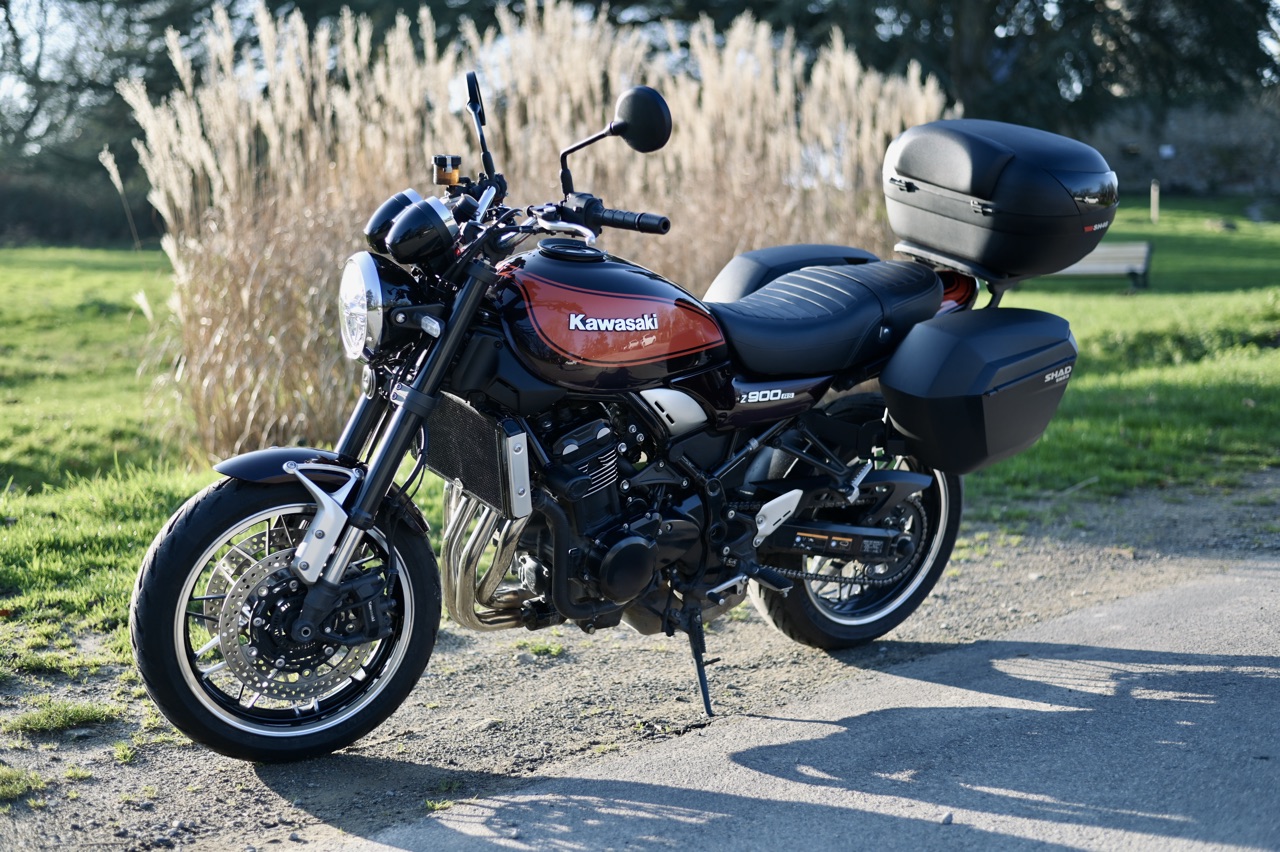 Kawasaki Z900 RS + Bagagerie Shad