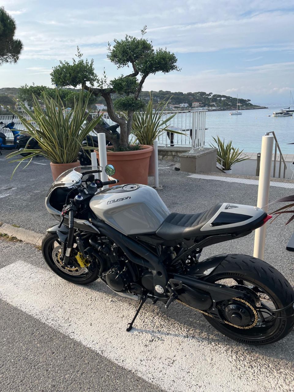 Speed triple 1050 café racer carbone 