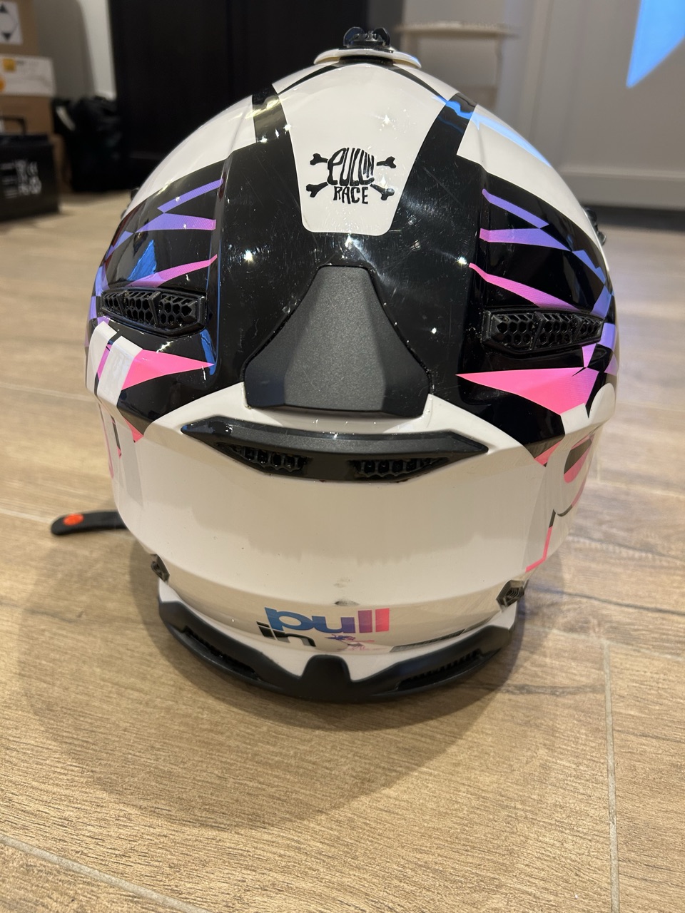 Casque de moto cross femme Pull in race 