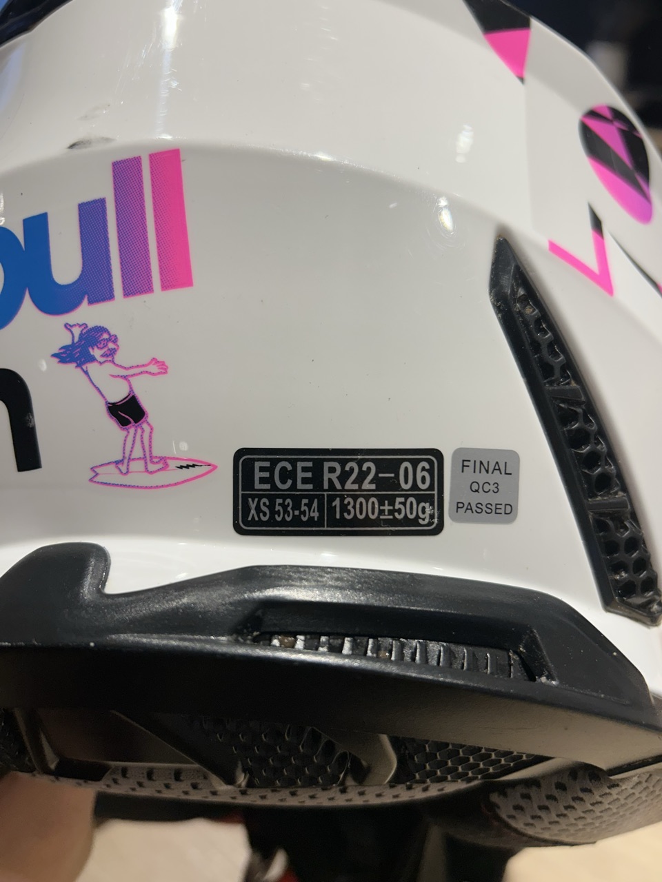 Casque de moto cross femme Pull in race 