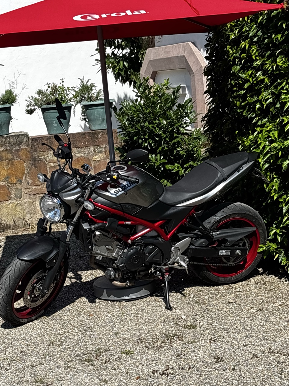 Sv 650 de 2019 (bridée) 