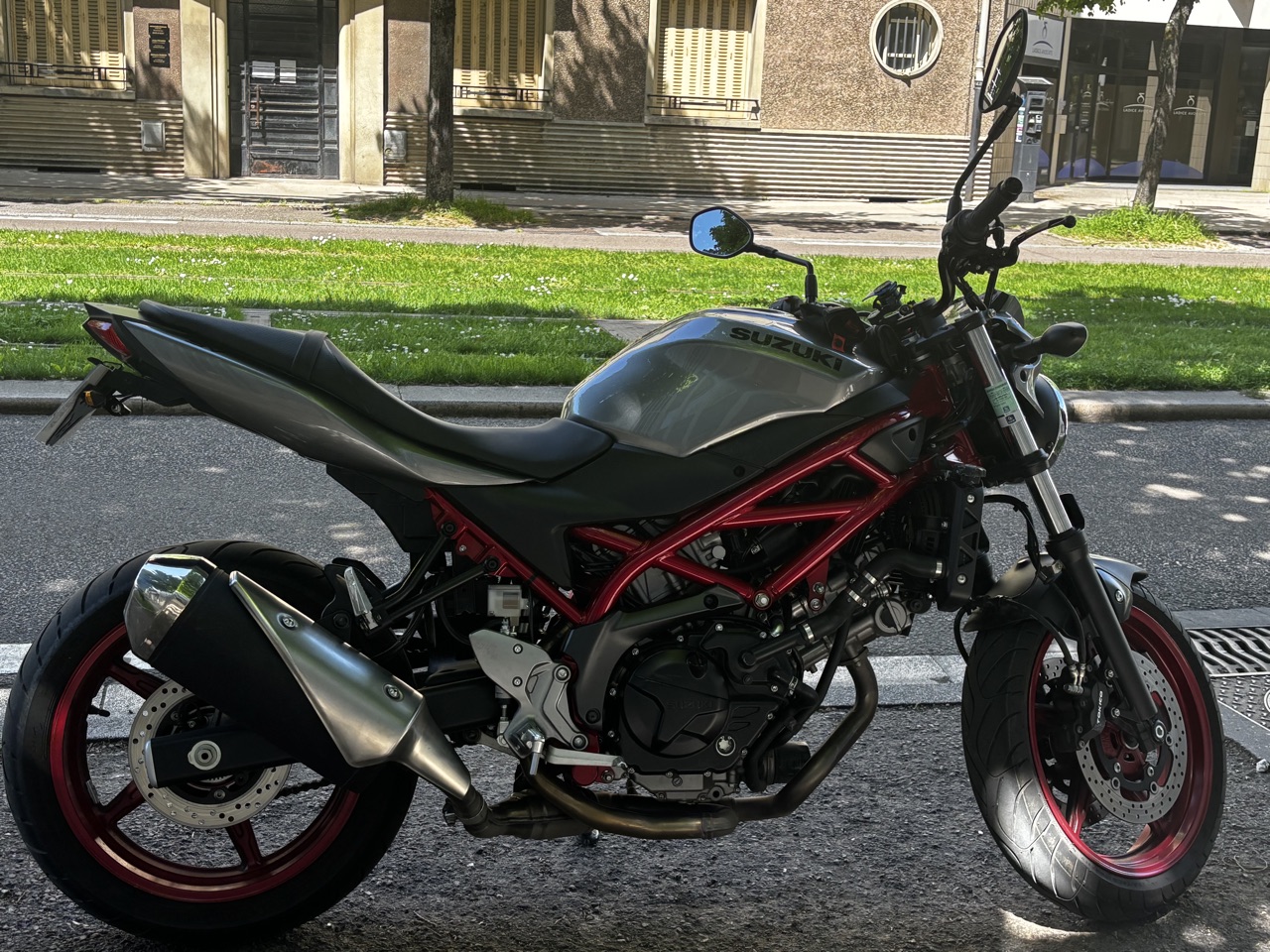 Sv 650 de 2019 (bridée) 