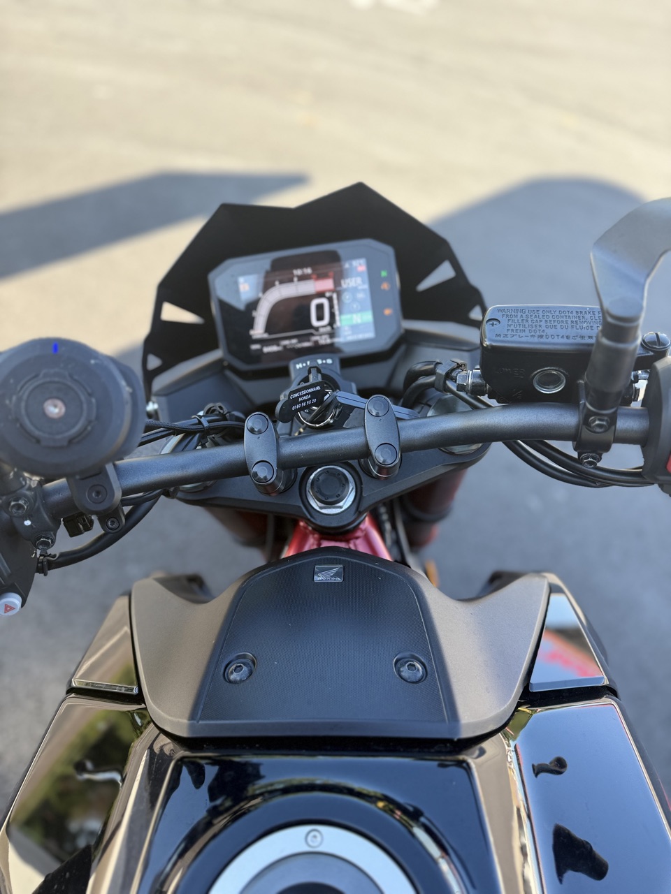 Honda hornet 750 de 2023 