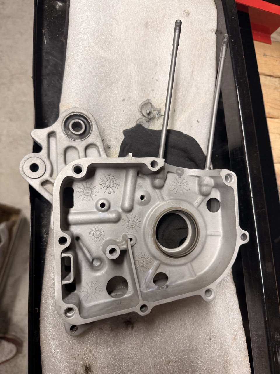 Carter Moteur côté gauche kymco agility 50cc