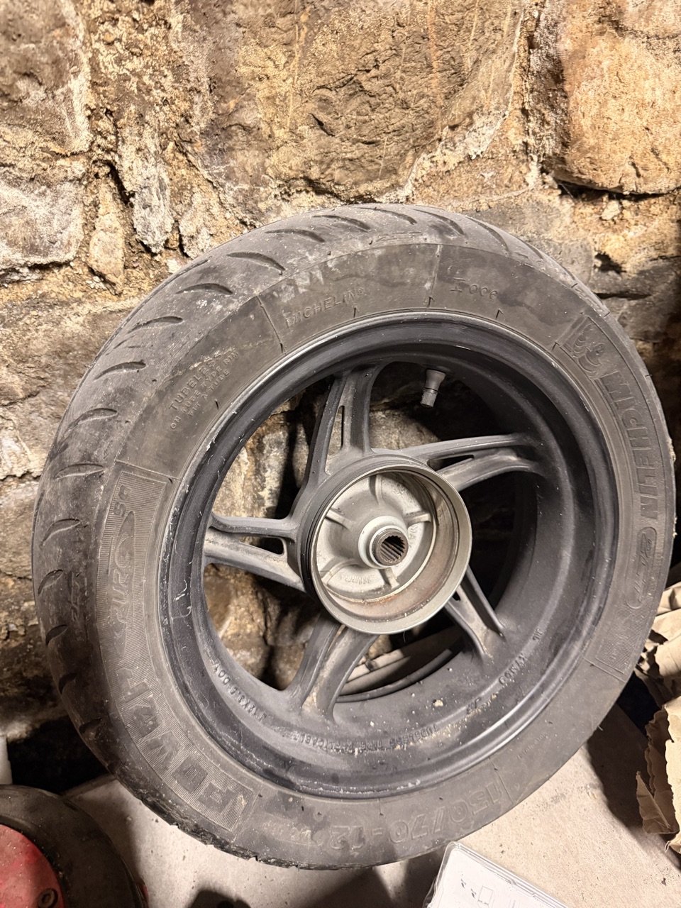 Jantes aluminium 50cc kymco agility