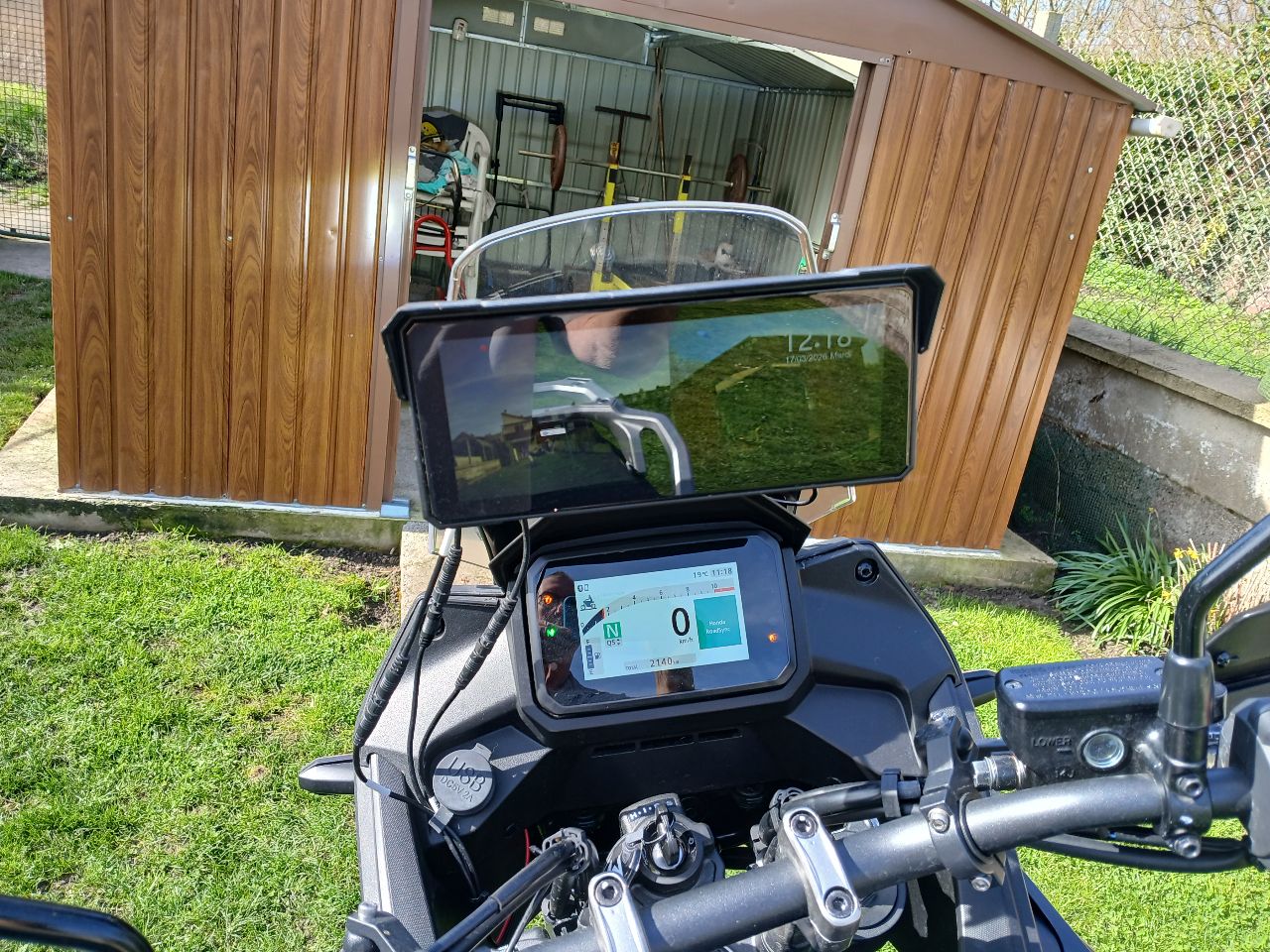 Transalp 750 en full