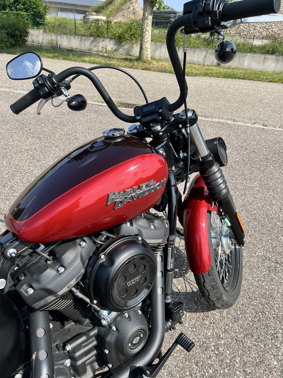 Harley Davidson modèle street bob 