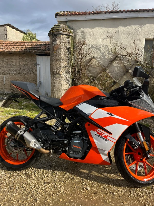 KTM RC 125 2017 – CT vierge – Prête à rouler – Auc