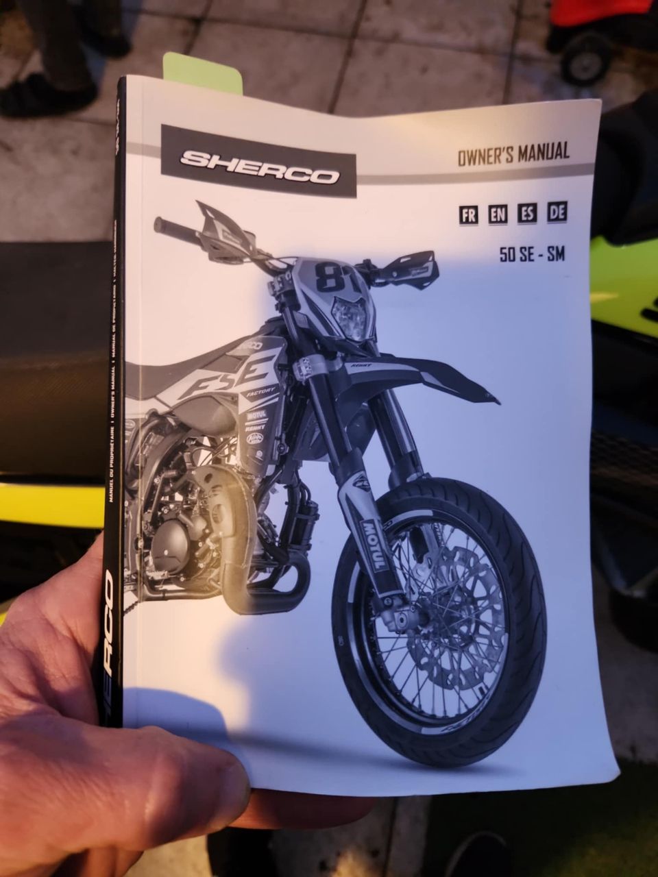 Moto sherco 50cc 