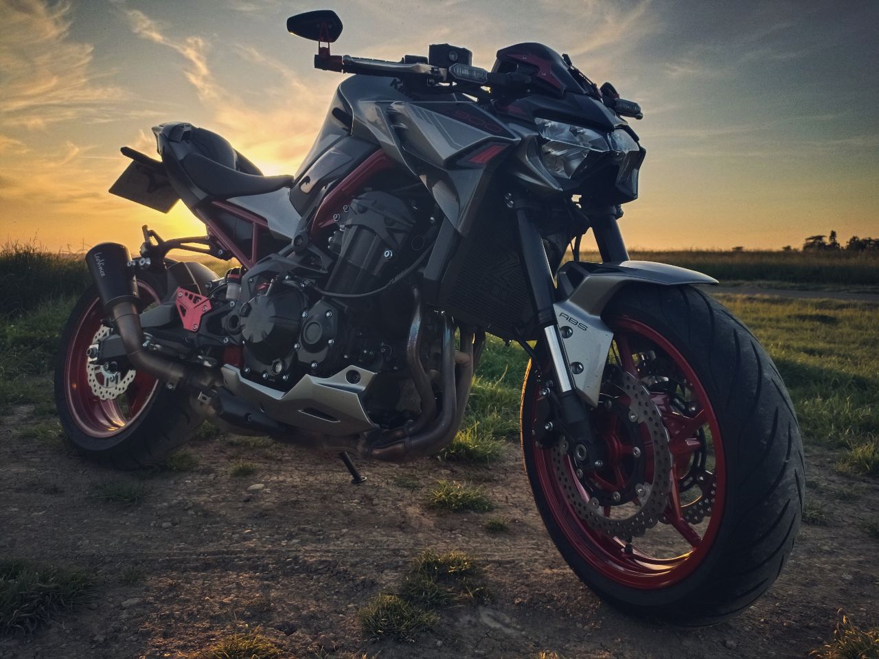 Kawasaki Z900 bridée A2