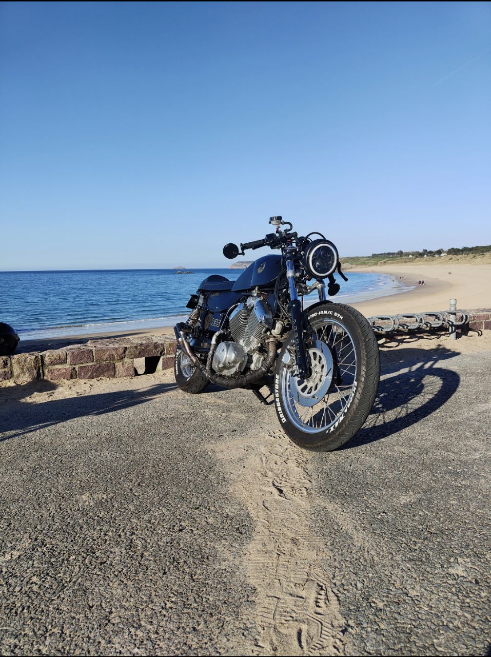 535 virago café racer 