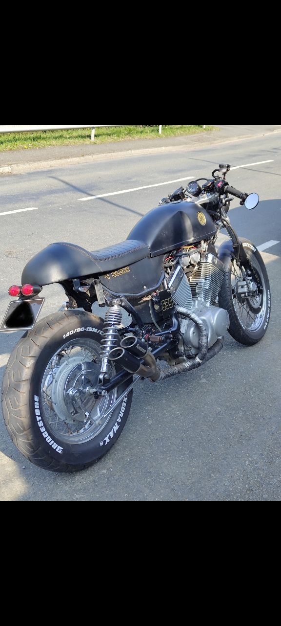 535 virago café racer 