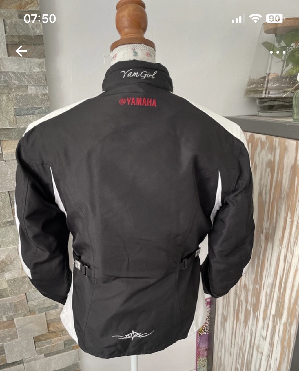  Blouson de moto Yamaha femme ,taille 40