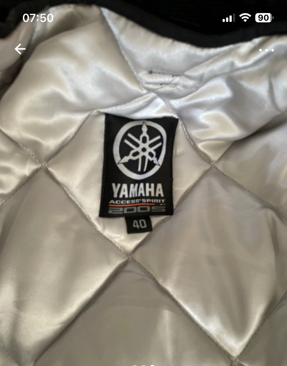  Blouson de moto Yamaha femme ,taille 40