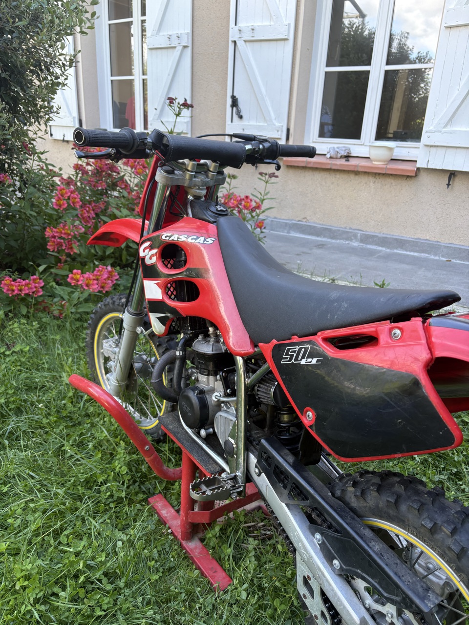 Moto cross gas gas 50cc