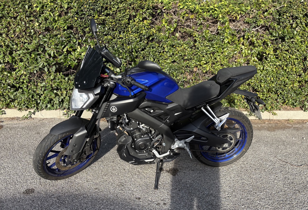 MT125 rabaissée