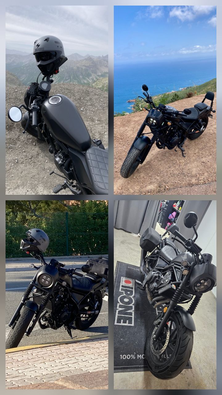 Honda rebel 500 edition S, suréquipée + bagagerie