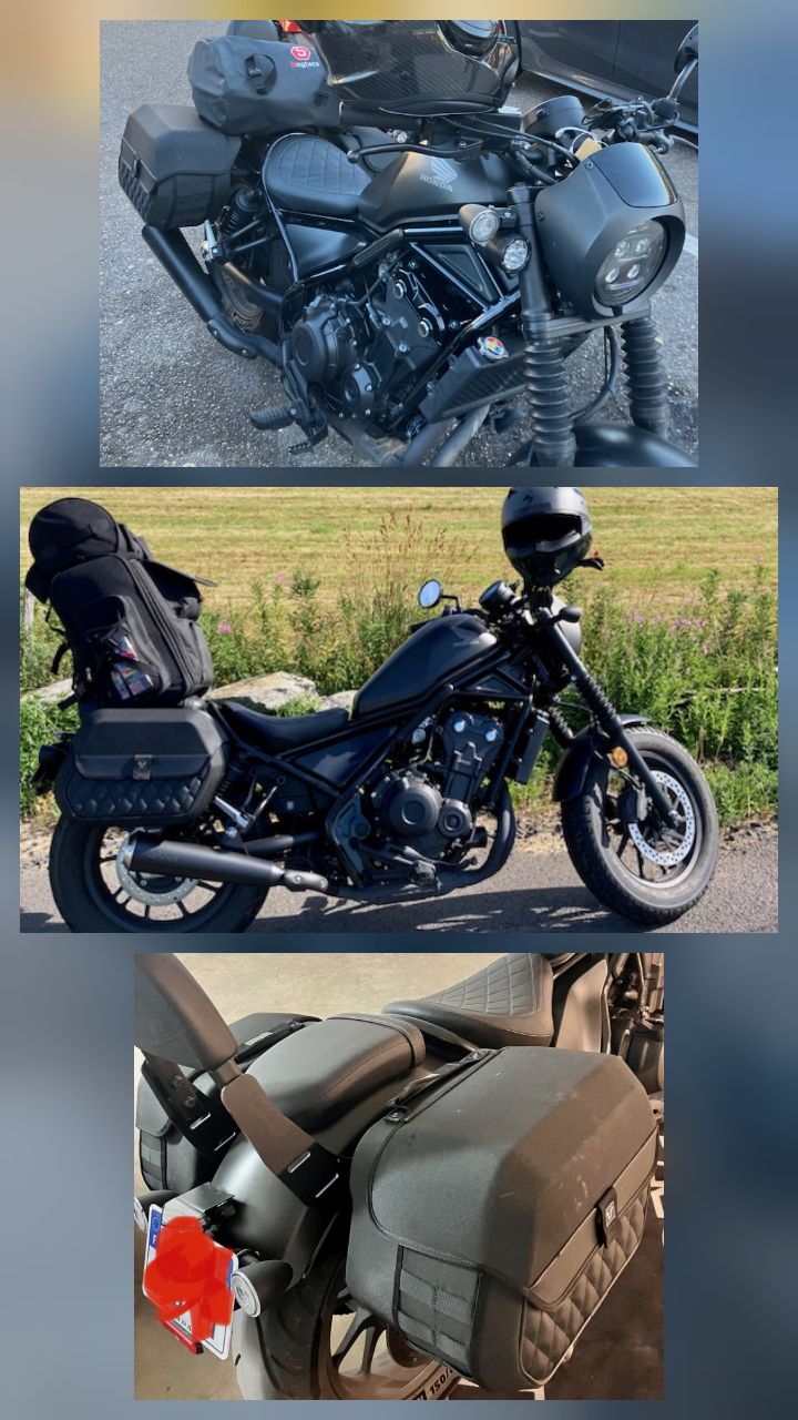 Honda rebel 500 edition S, suréquipée + bagagerie