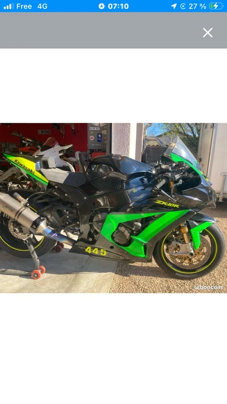 Zx10r 2017 piste