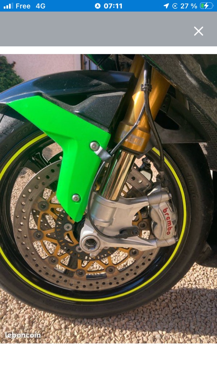 Zx10r 2017 piste