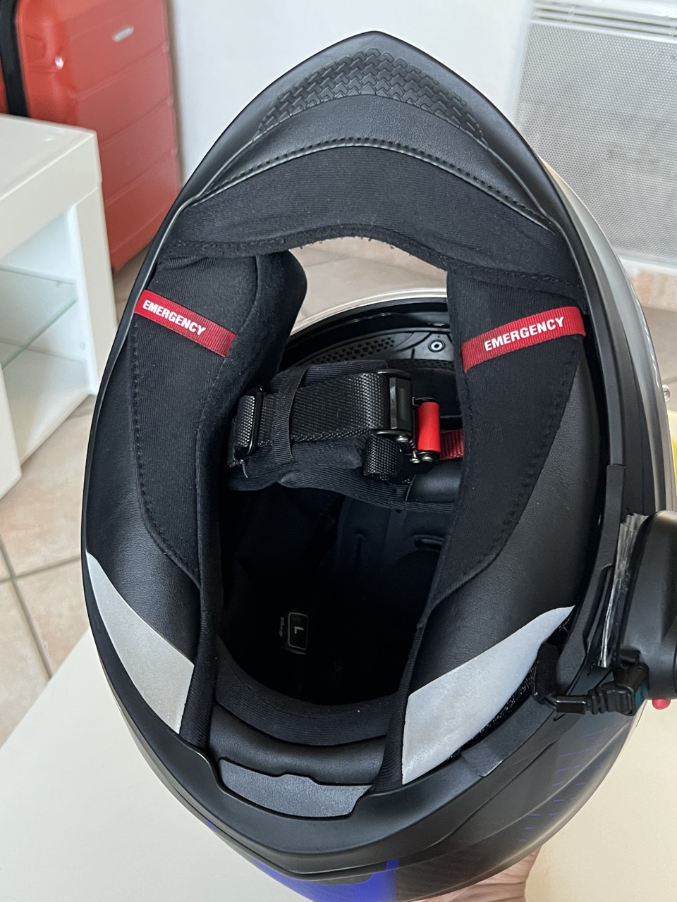 Casque moto Scorpion EXO-520 Air + Intercom Sena i