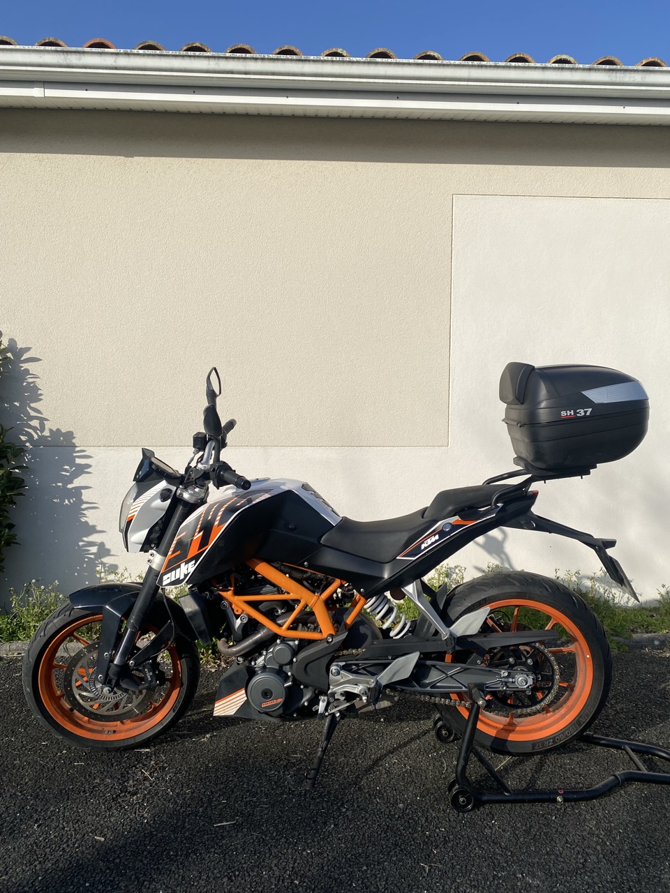 Duke ktm 390 de 2015