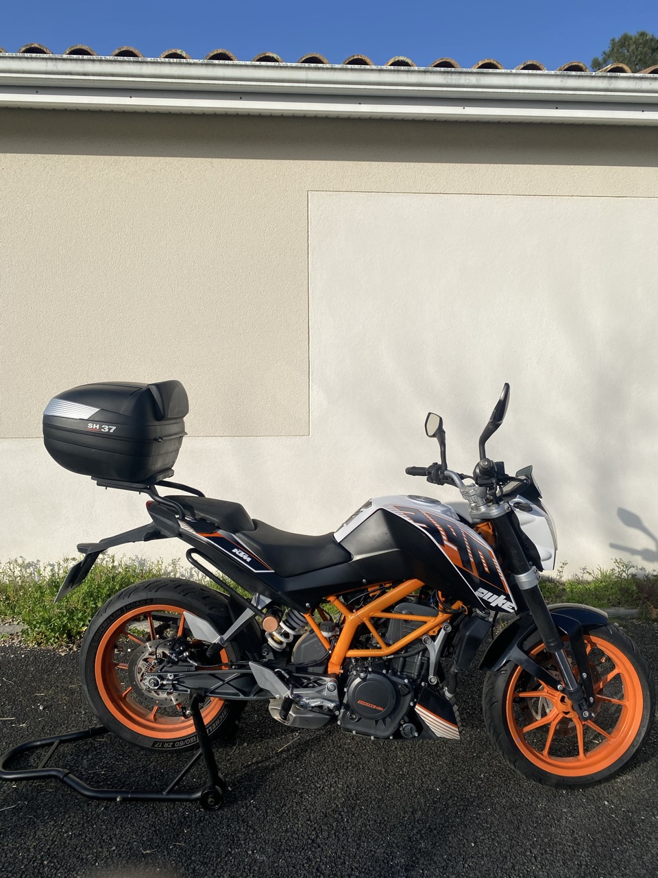 Duke ktm 390 de 2015