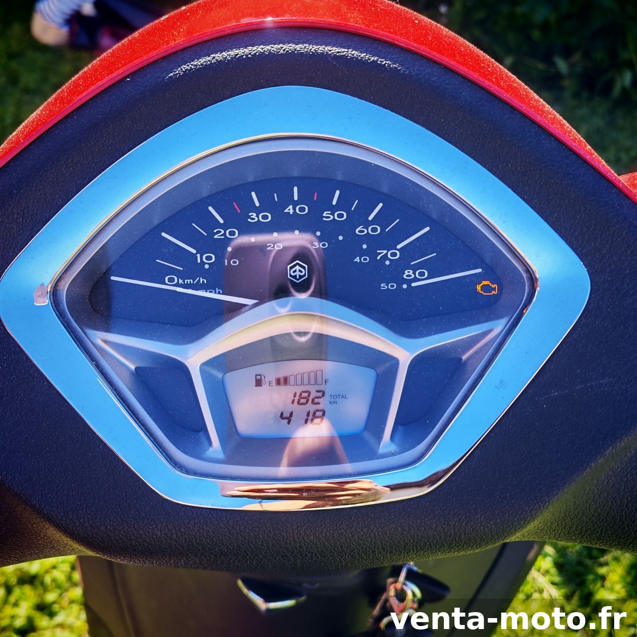 Vends Piaggio Liberty 50 rouge métallisé