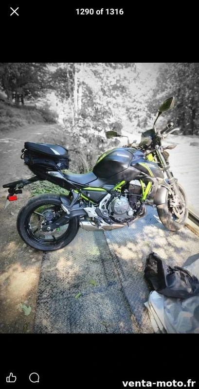Kawasaki z650 rabaisser A2