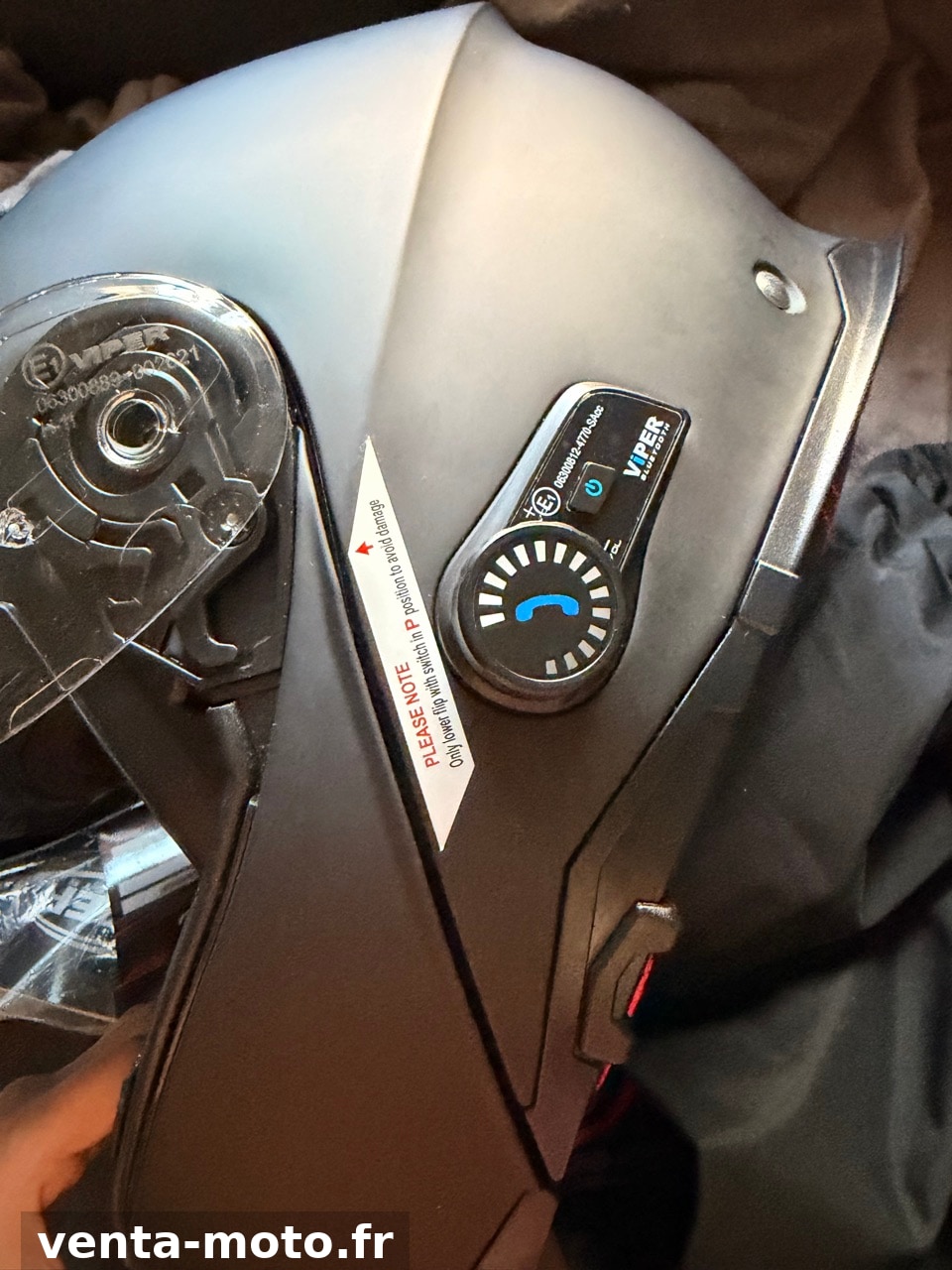 Casque moto VIPER PJ RATED