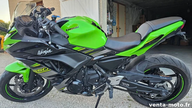 Kawasaki Ninja 650 ABS 2018 – Très bon état – Révi
