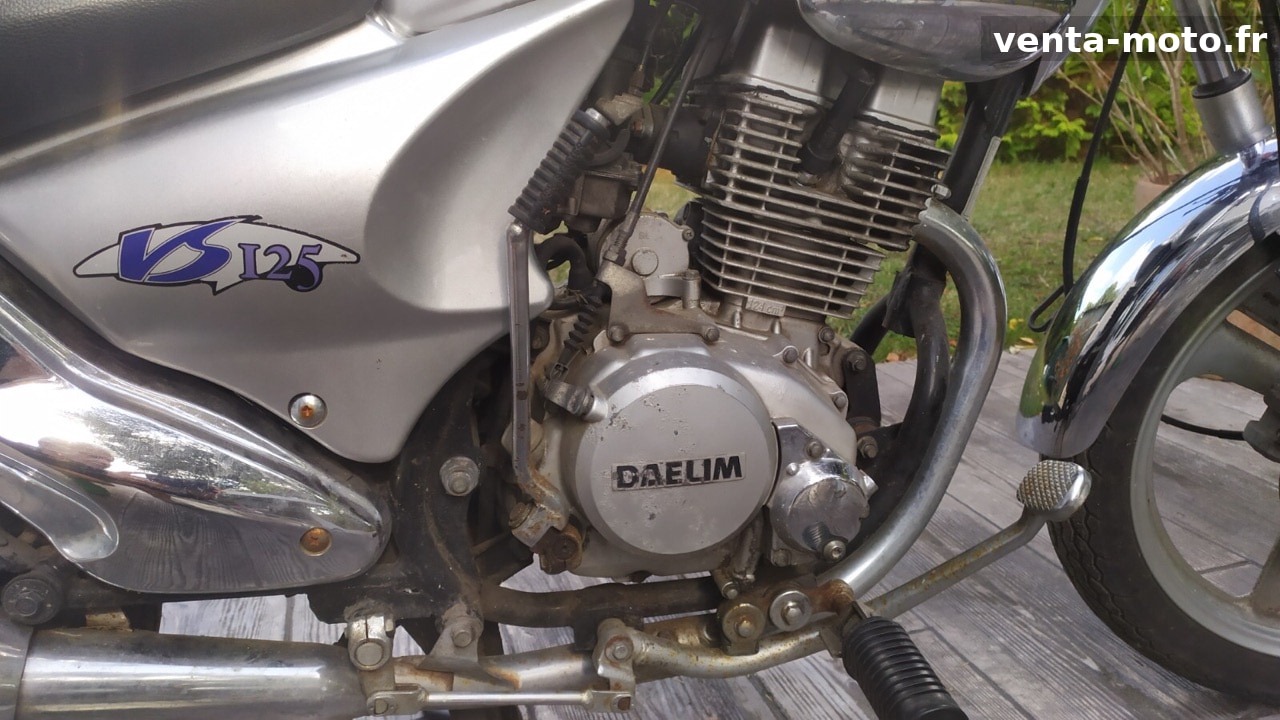 DAELIM VS 125F non roulante pour professionnel