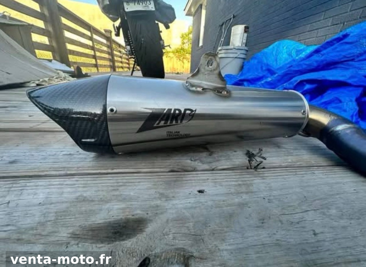 Échappement ZARD pour Triumph trident 660