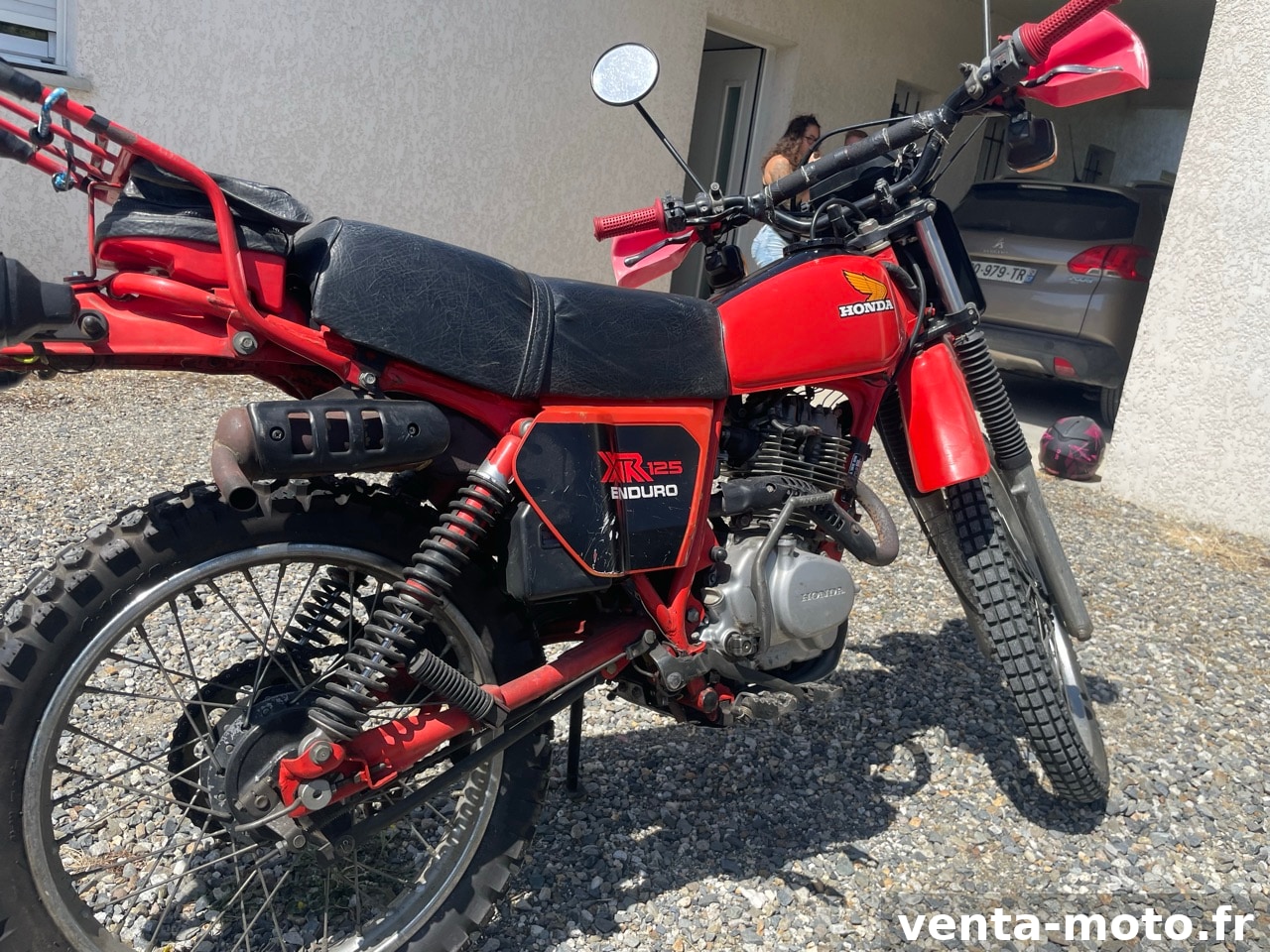 Moto enduro honda 125xr