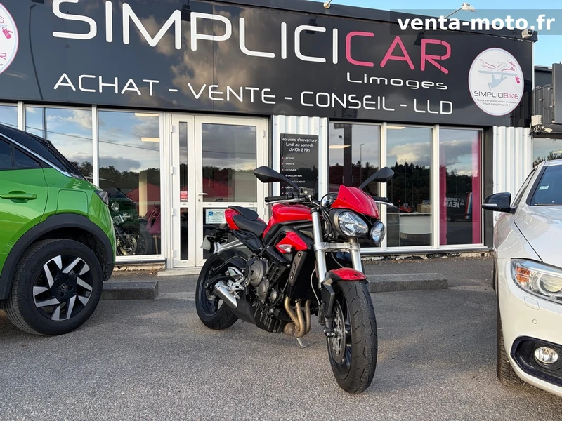 Triumph Street Triple 660 S A2 Garantie 6 Mois