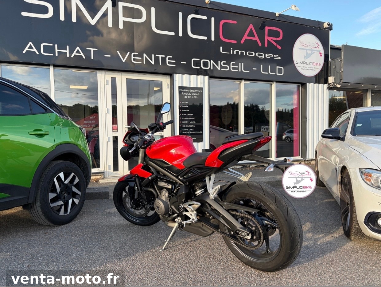 Triumph Street Triple 660 S A2 Garantie 6 Mois